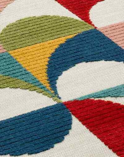 ALFOMBRA ABSTRACTA MILA 23524 MULTICOLOR
