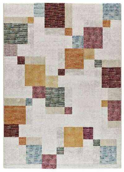 ALFOMBRA GEOMÉTRICA 16791 MULTICOLOR