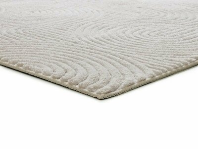 ALFOMBRA NÓRDICA EN RELIEVE 23040 CREMA