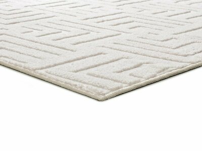 ALFOMBRA NÓRDICA EN RELIEVE 11070 CREMA