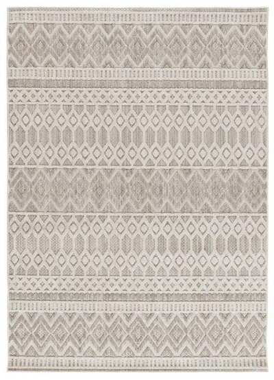 ALFOMBRA ÉTNICA EN RELIEVE 8937 BEIGE