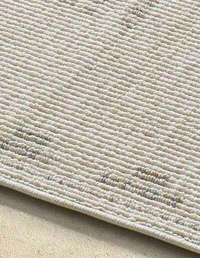 ALFOMBRA ÉTNICA EN RELIEVE 9166 BEIGE