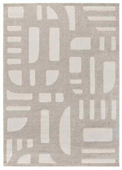 ALFOMBRA NÓRDICA EN RELIEVE 77308 BEIGE