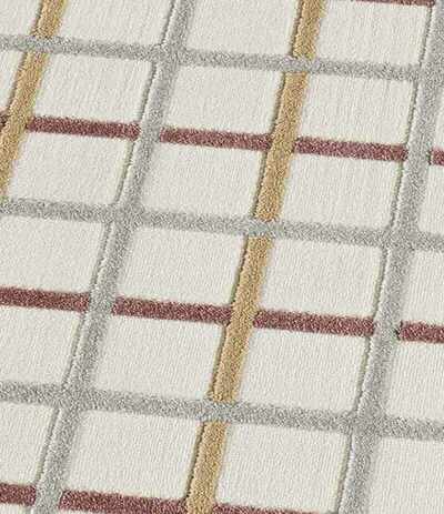 ALFOMBRA GEOMÉTRICA EN RELIEVE 12750 MULTICOLOR