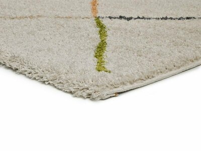ALFOMBRA ÉTNICA-NÓRDICA 8600 BLANCO