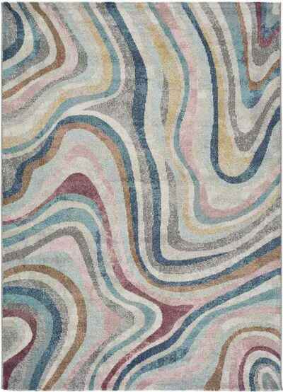 ALFOMBRA ABSTRACTA 20055 MULTICOLOR