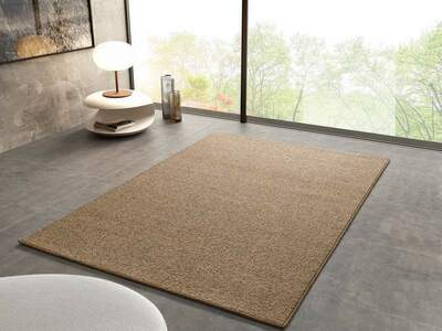 ALFOMBRA NATURAL LAVABLE TEJIDO BUCLE