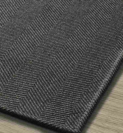 ALFOMBRA ESPIGA LISO GRIS OSCURO