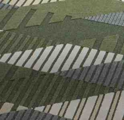 ALFOMBRA MODERNA EN RELIEVE 11 VERDE