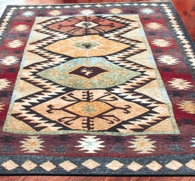 ALFOMBRA ÉTNICA 169 VERDE
