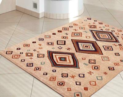 ALFOMBRA ÉTNICA DE LANA BALI 796 BEIGE