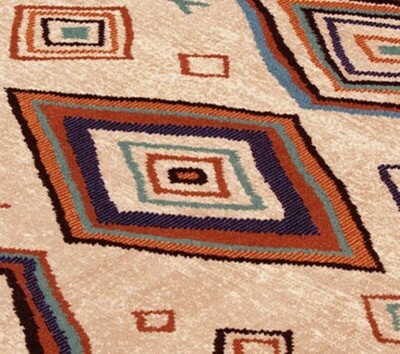 ALFOMBRA ÉTNICA DE LANA BALI 796 BEIGE