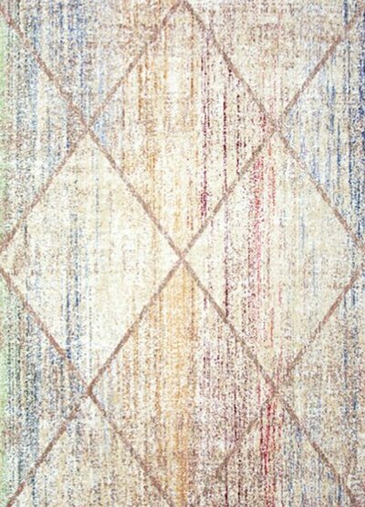 ALFOMBRA MODERNA 258 MARFIL