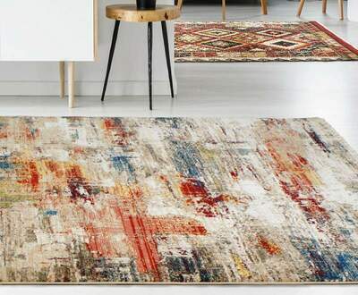 ALFOMBRA ABSTRACTA 591 BEIGE