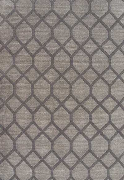 ALFOMBRA GEOMÉTRICA 157 GRIS
