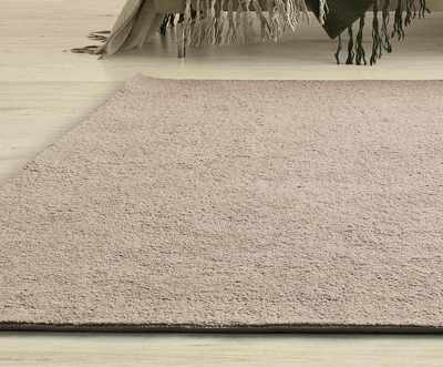 ALFOMBRA LAVABLE DE MICROFIBRA BEIGE