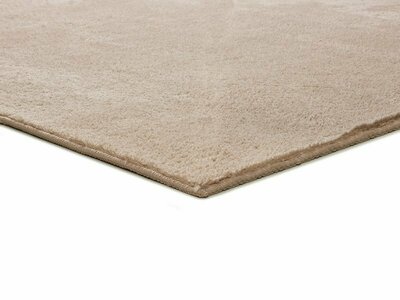 ALFOMBRA LAVABLE DE MICROFIBRA BEIGE