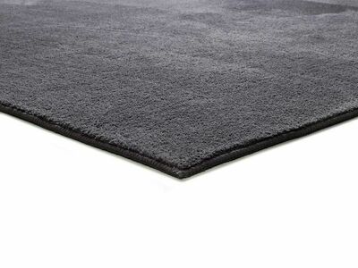 ALFOMBRA LAVABLE DE MICROFIBRA ANTRACITA