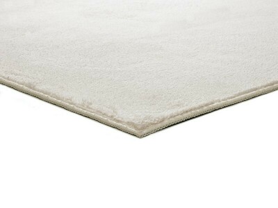 ALFOMBRA LAVABLE DE MICROFIBRA BLANCO