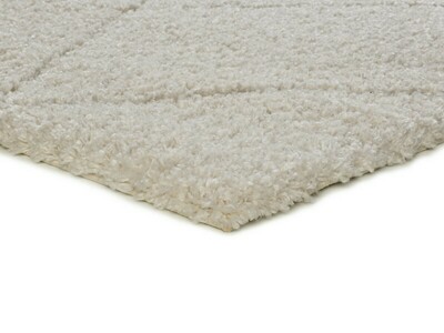 ALFOMBRA NÓRDICA DE PELO LARGO 80260 BLANCO