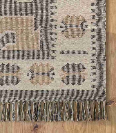 ALFOMBRA KILIM CON FLECOS CHANDIA 1098
