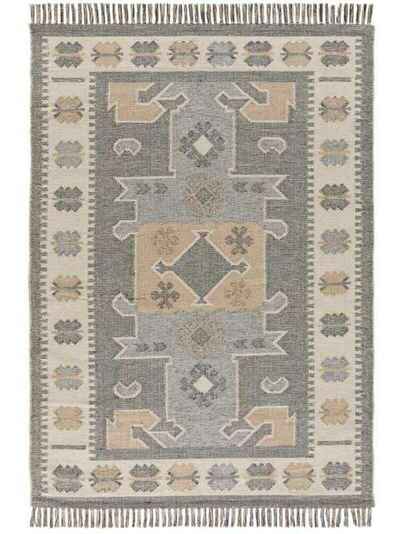 ALFOMBRA KILIM CON FLECOS CHANDIA 1098