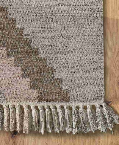 ALFOMBRA KILIM CON FLECOS CHANDIA 1140 MULTICOLOR