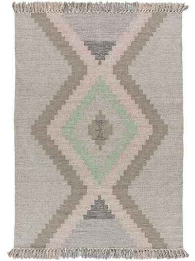 ALFOMBRA KILIM CON FLECOS CHANDIA 1140 MULTICOLOR