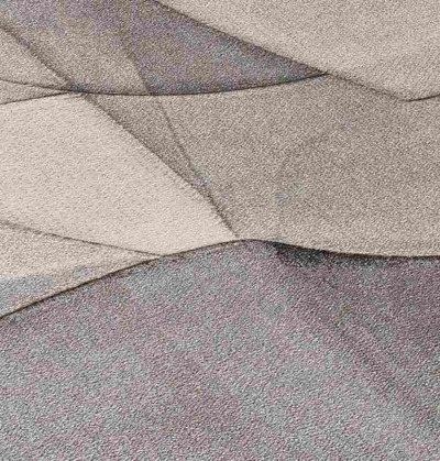 ALFOMBRA ABSTRACTA 40378 GRIS
