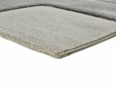 ALFOMBRA ABSTRACTA 40378 GRIS