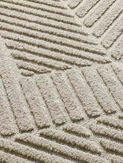 ALFOMBRA NÓRDICA CON RELIEVE 8517 BEIGE