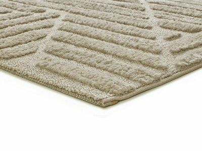 ALFOMBRA NÓRDICA CON RELIEVE 8517 BEIGE