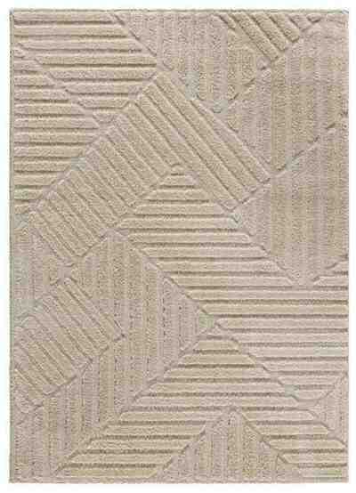 ALFOMBRA NÓRDICA CON RELIEVE 8517 BEIGE