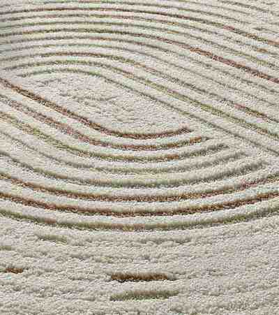 ALFOMBRA NÓRDICA CON RELIEVE CANDELA 2299 CREMA