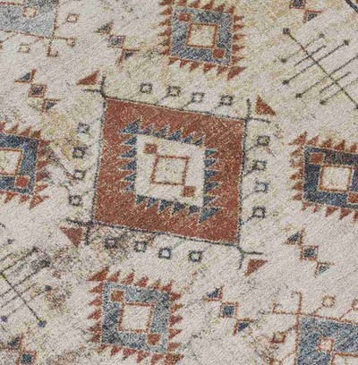 ALFOMBRA ÉTNICA PARMA 54553 MULTICOLOR