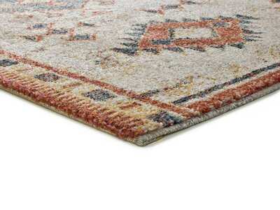 ALFOMBRA ÉTNICA PARMA 54553 MULTICOLOR