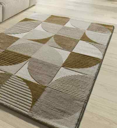 ALFOMBRA GEOMÉTRICA EN RELIEVE 4509 MULTICOLOR