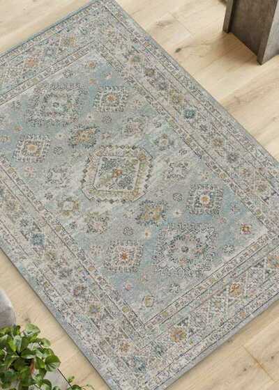 ALFOMBRA CLÁSICA PARMA 54570 AZUL