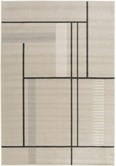 ALFOMBRA GEOMÉTRICA DOMUS 32302 BEIGE