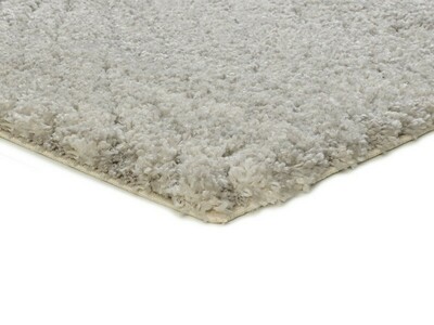 ALFOMBRA NÓRDICA DE PELO LARGO 80365 PLATA