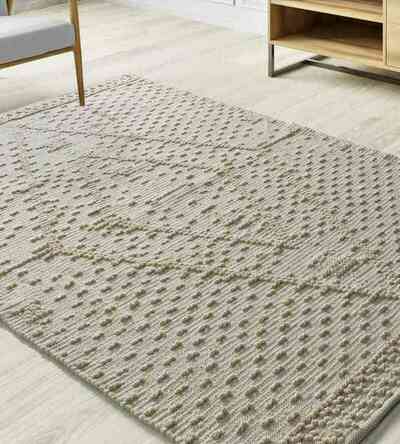 ALFOMBRA DE ALGODÓN RECICLADO PAMUK 1110 CREMA