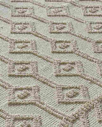 ALFOMBRA DE ALGODÓN RECICLADO PAMUK 1111 CREMA