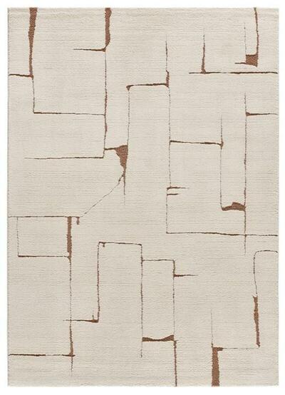 ALFOMBRA NÓRDICA CON RELIEVE CANDELA 2309 CREMA