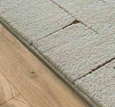 ALFOMBRA NÓRDICA CON RELIEVE CANDELA 2309 CREMA