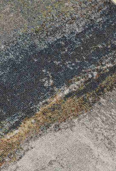 ALFOMBRA ABSTRACTA PARMA 54561 AZUL