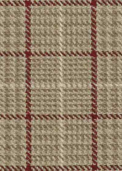 ALFOMBRA DE LANA TARTAN ESCOCÉS KILT 512
