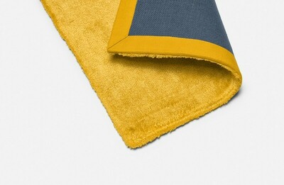 ALFOMBRA A MEDIDA GLAMOUR 125 MOSTAZA