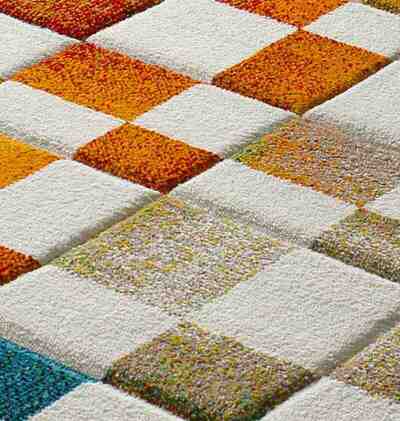 ALFOMBRA GEOMÉTRICA 40411 MULTICOLOR