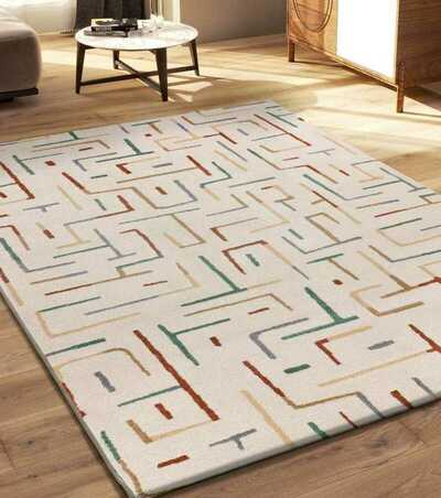 ALFOMBRA GEOMÉTRICA 12925 MULTICOLOR
