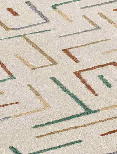 ALFOMBRA GEOMÉTRICA 12925 MULTICOLOR